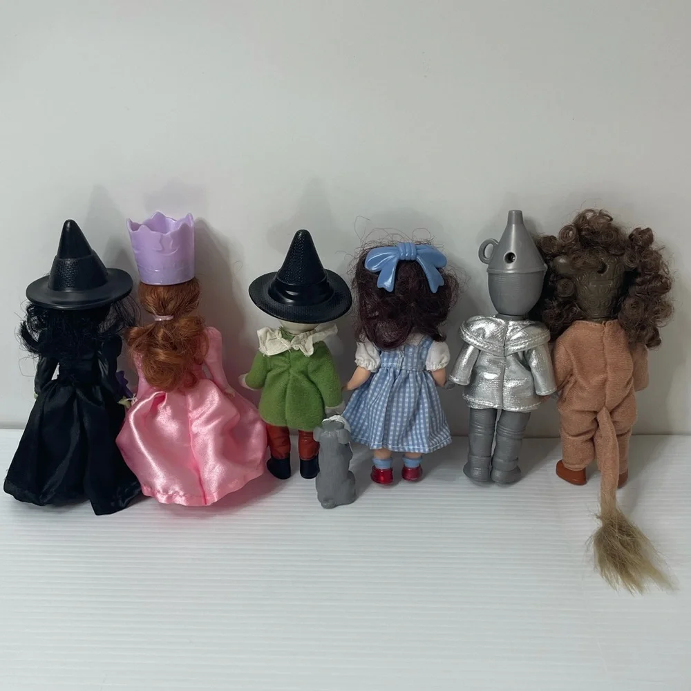 Vintage Wizard of Oz Collectible Set 12 Dolls & ToTo Vintage Toys Vintage Dolls